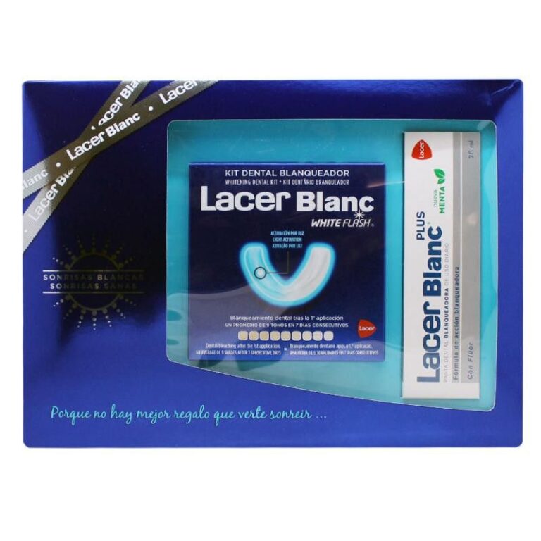 Lacer Blanc White Flash Kit Blanqueador dental con férula fotoluminiscente