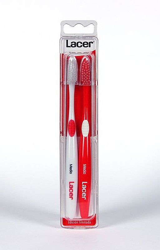 Lacer Cepillo Dental Technic Medio Duplo