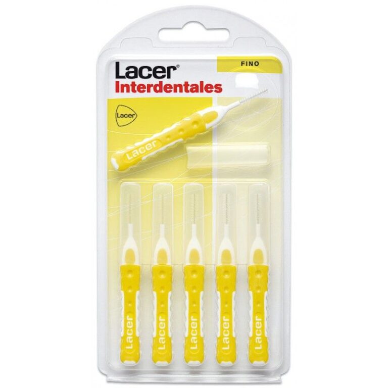 Lacer Cepillo Interdental Fino Recto 6uds diámetro 0,7mm