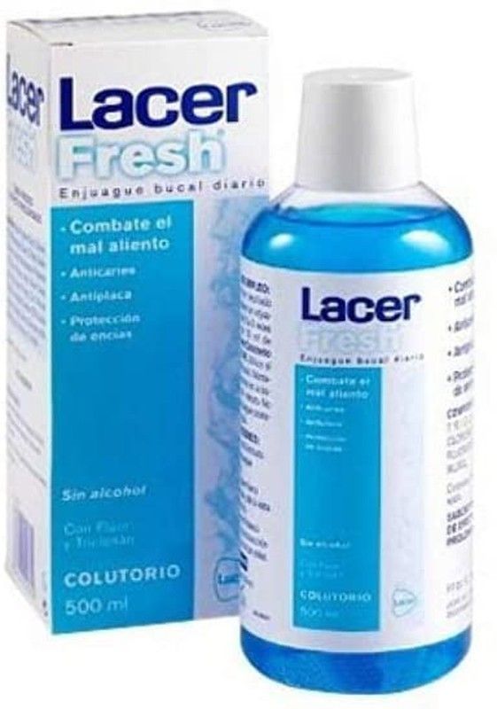 Lacer Fresh Colutorio 500ml con octenidina y cloruro de zinc