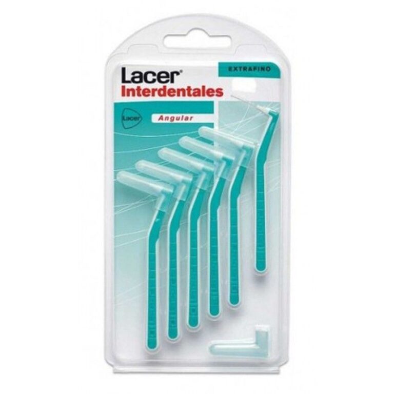 Lacer Interdental Extrafino Angular 10 unidades, 0,6mm