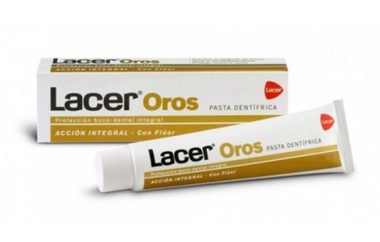 Lacer Oros Pasta Dental 125ml con flúor 2500ppm y pantenol