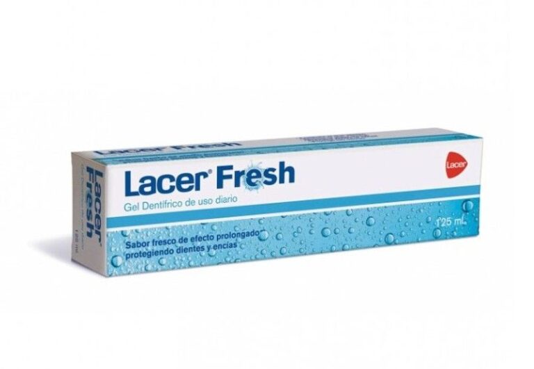 LacerFresh Gel Dentífrico 125ml con octenidina y flúor 1400ppm