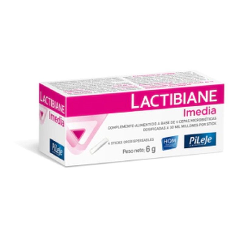 Lactibiane Imedia PiLeJe 4 sticks probiótico