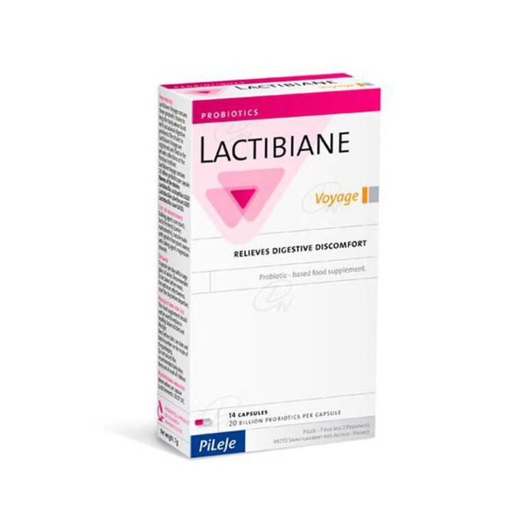 Lactibiane Viaje 14 cápsulas probiótico Pileje
