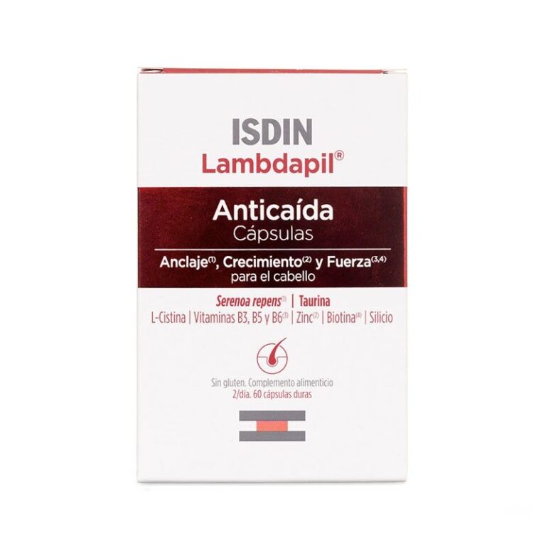 Isdin Lambdapil Anticaída Cápsulas 60 - complemento alimenticio anticaída