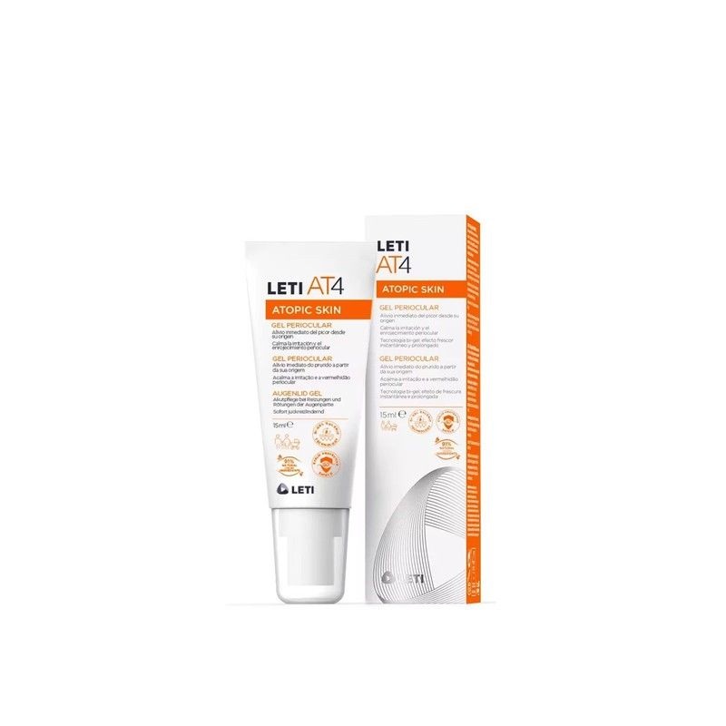 Leti AT4 Eyelid Gel periocular para piel atópica