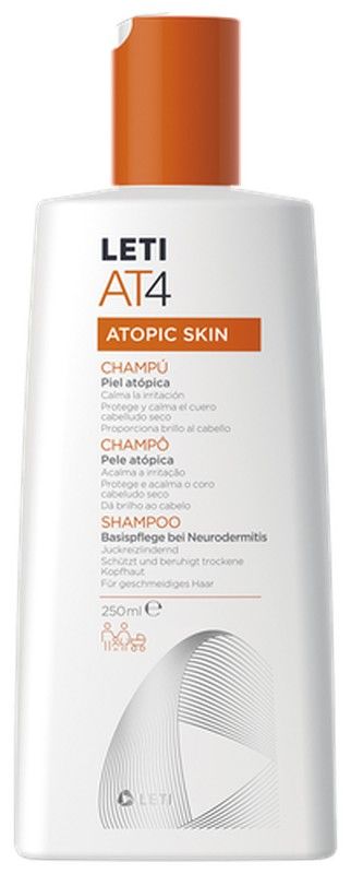 LETIAT4 Champú Piel Atópica 250ml champú cuero cabelludo