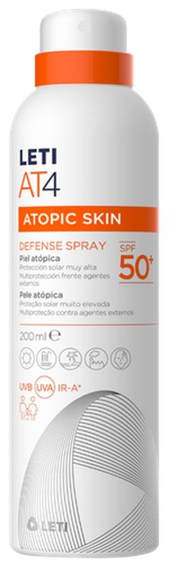 LETIAT4 Defense Spray SPF50 200ml spray piel atópica