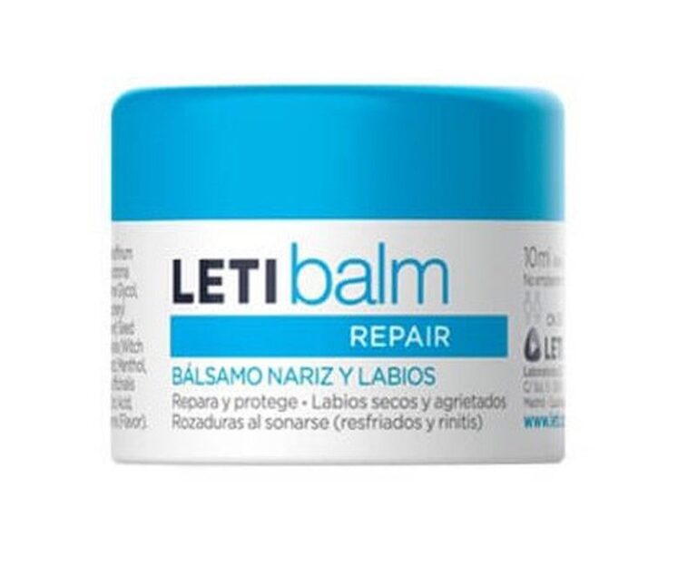 LETIbalm Bálsamo Reparador Nariz y Labios 10ml para piel seca y agrietada