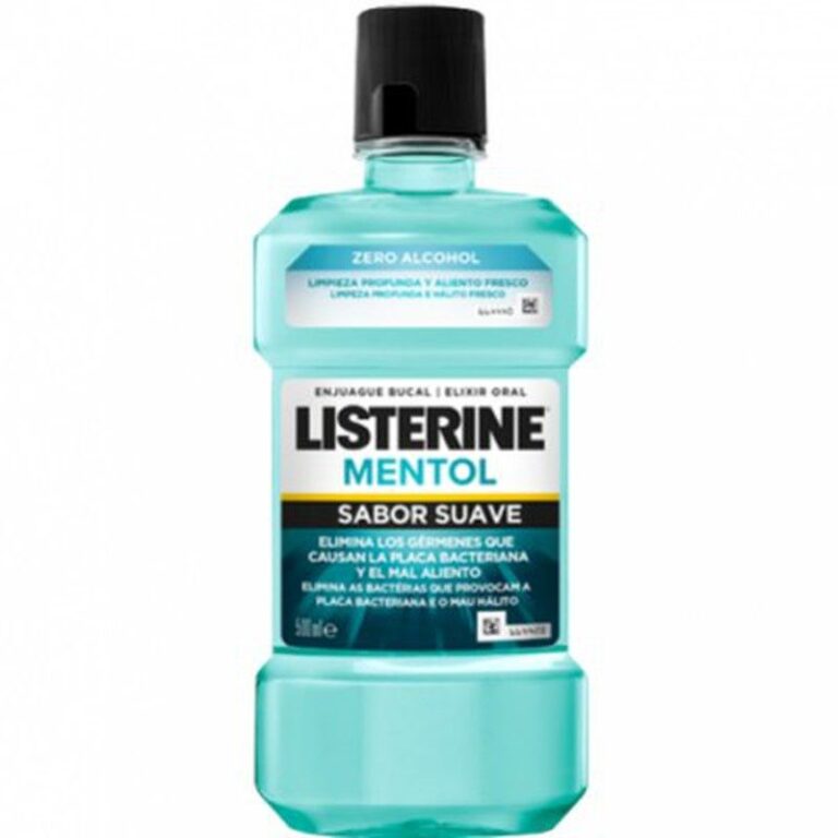 Listerine Mentol Sabor Suave 500ml