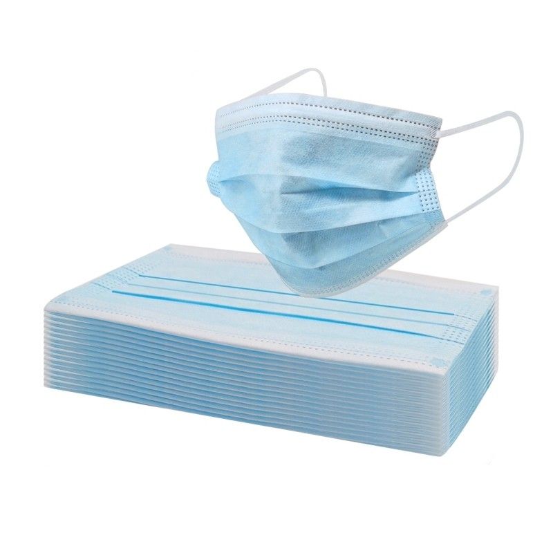 Mascarilla Quirúrgica Tipo IIR pack de 10 unidades EN 14683