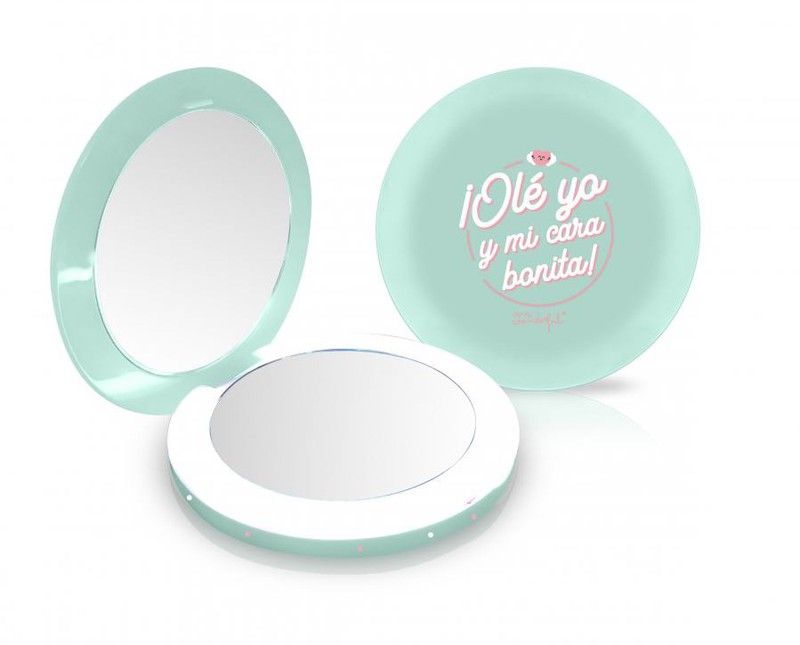 Beter Espejo Doble x3 con Luz, espejo Mr. Wonderful con aumento y LED