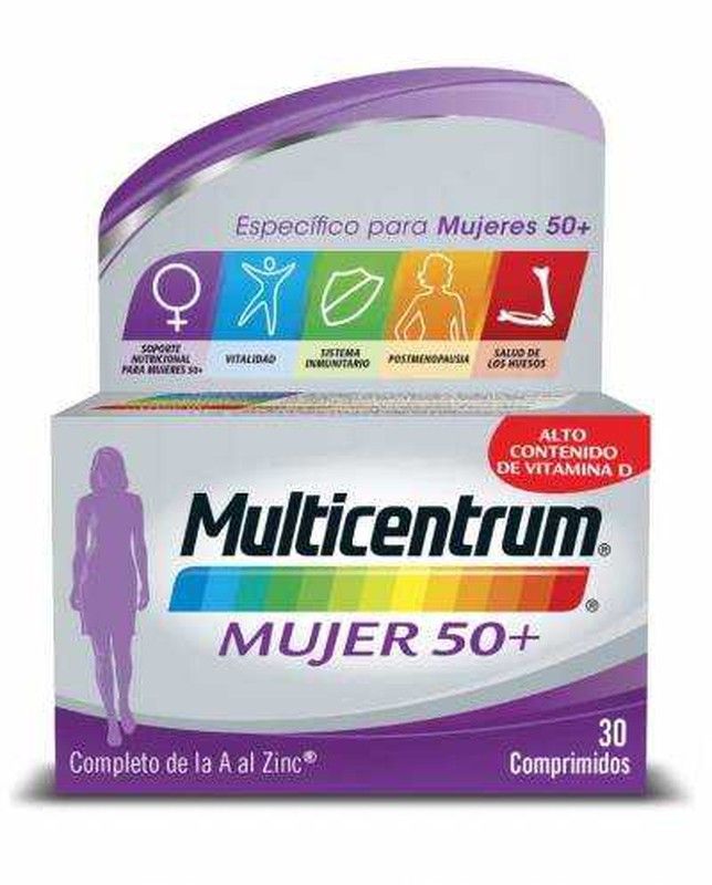 Multicentrum Mujer 50 multivitamínico