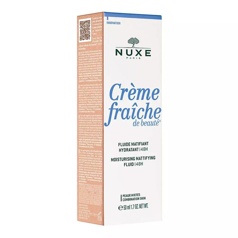 Nuxe Crème Fraîche Fluido Matificante Hidratante 48h 50ml Nuxe Crème Fraîche Fluido Matificante Hidratante 48h 50ml