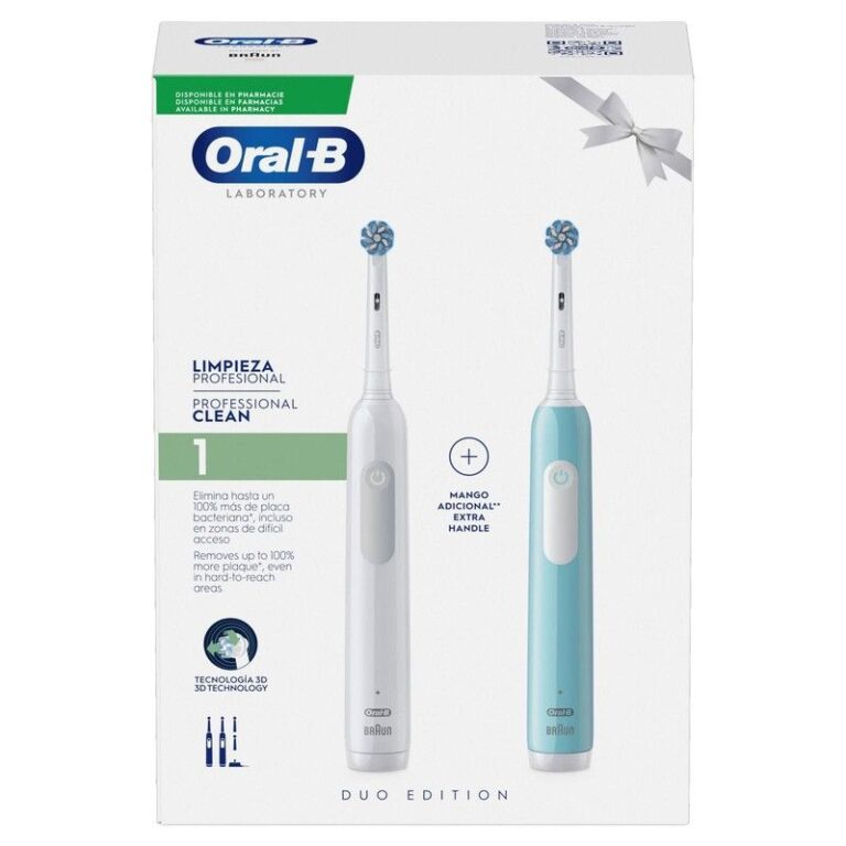 Oral-B Cepillos Eléctricos Cuidado de Encías pack duplo con base de carga