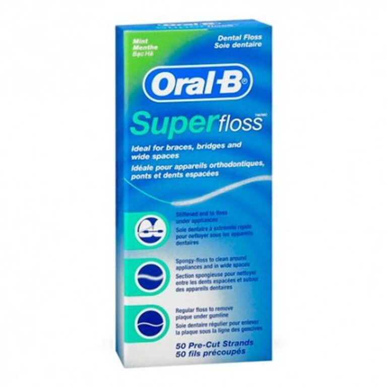 Oral-B Super Floss hilo dental 50 hebras para ortodoncia