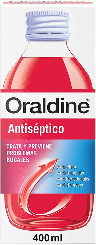 Oraldine Enjuague Bucal Antiséptico 400ml colutorio