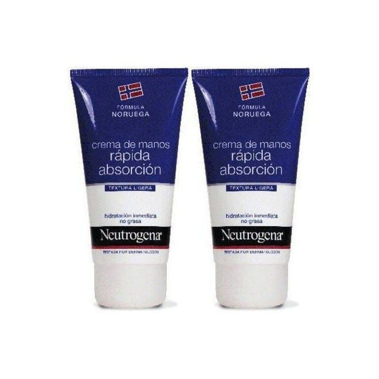 Neutrogena Crema de Manos Rápida Absorción Duplo 2 x 75 ml