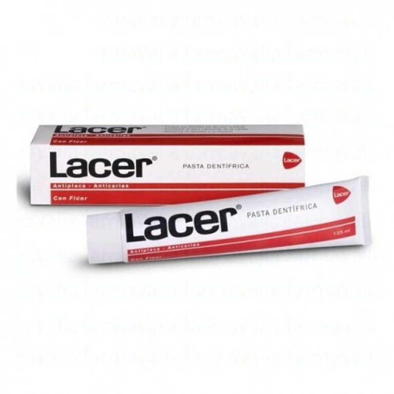 Pasta Dental Lacer 125ml con flúor y cymenol