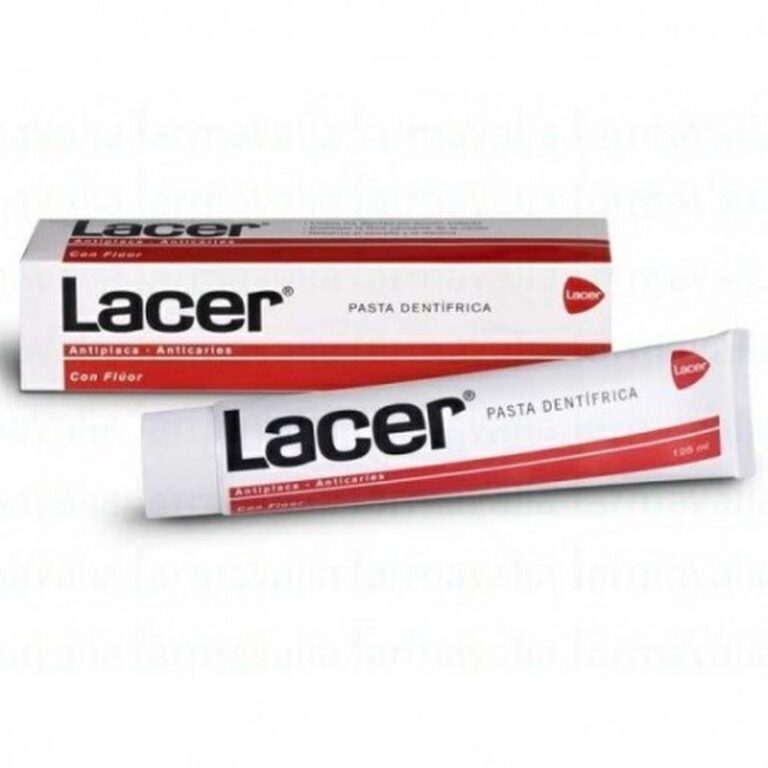 Pasta Dental Lacer 50ml, formato viaje con flúor