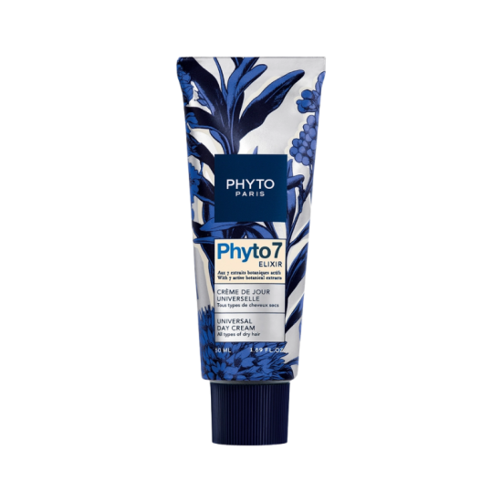 Phyto 7 Elixir Crema de Día Universal 50ml para cabello seco