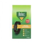 Relec Pulsera Citronela pulsera aromática negra con citronela