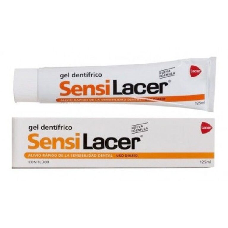Sensilacer Gel Dentífrico 125ml, gel dental para dientes sensibles Lacer