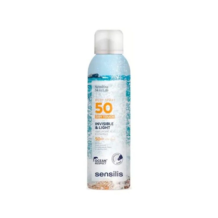 Sensilis Body Spray SPF50 Dry Touch, bruma solar corporal, 200ml