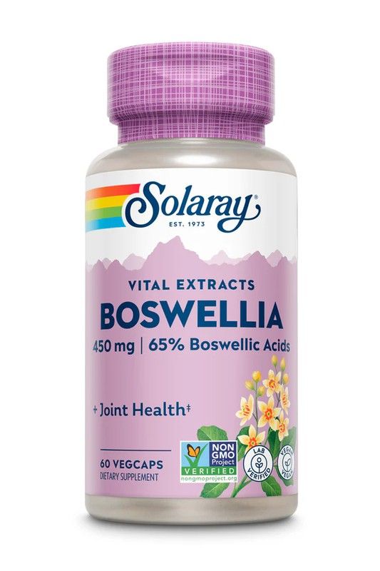 Solaray Boswellia Extract 450mg, 60 capsulas