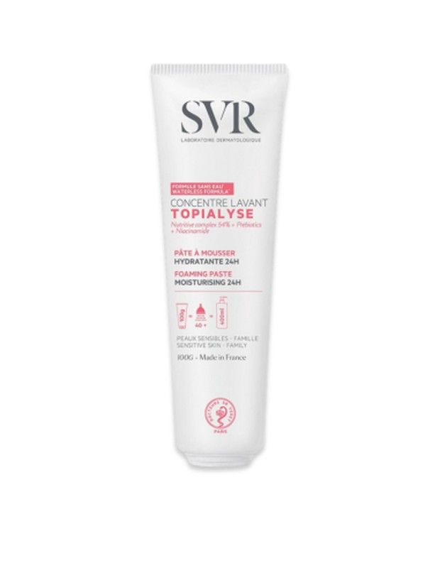 SVR Concentré Lavant Topialyse 100g, pasta limpiadora sin agua