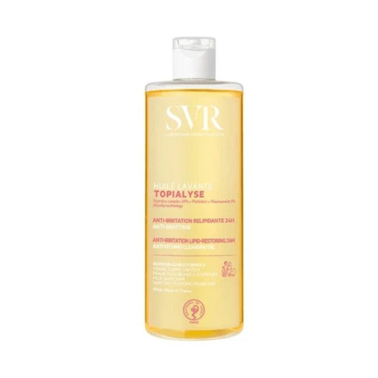 SVR Huile Lavante Topialyse 400ml, aceite limpiador piel atópica