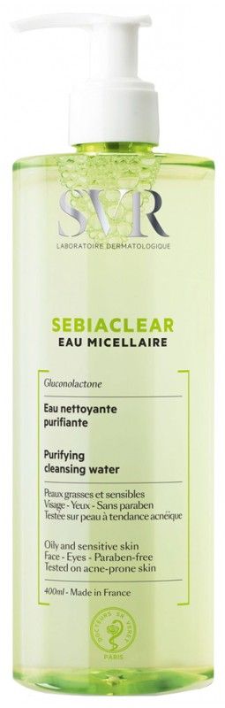 SVR Sebiaclear Agua Micelar 400ml para piel grasa