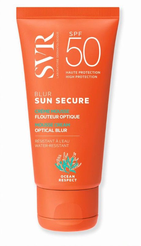 SVR Sun Secure Blur crema espuma facial SPF50