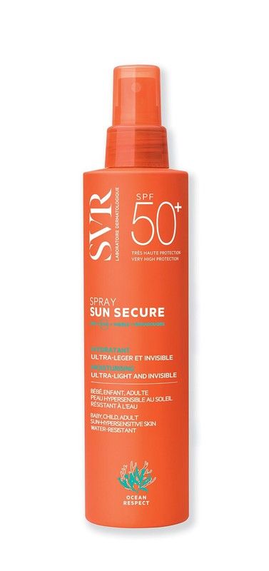 SVR Sun Secure Spray SPF50 bruma solar muy resistente al agua 200ml