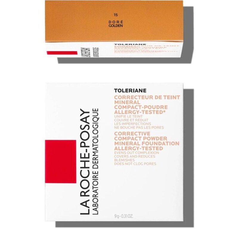 La Roche Posay Toleriane Nº 15 Teint Base Correctora Compacta - base correctora compacta SPF 25 tono Nº 15 Dorado