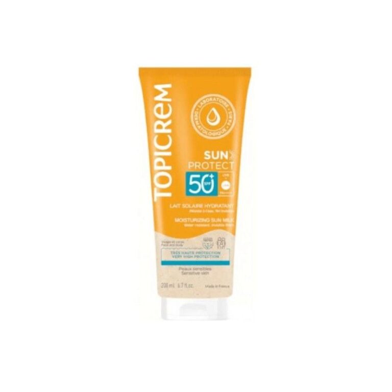 Topicrem Sun Protect Leche Solar SPF50+ hidratante, 200ml