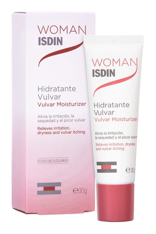 Isdin Woman Hidratante Vulvar 30g crema cosmética para sequedad e irritación vulvar