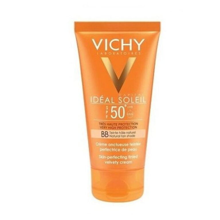 Vichy Capital Soleil BB Cream SPF50 emulsión facial con color tono bronceado