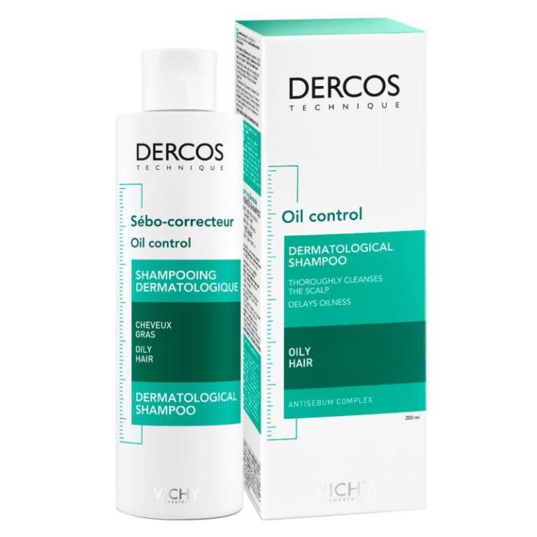 Vichy Dercos Sebo Control champú purificante para cabello graso