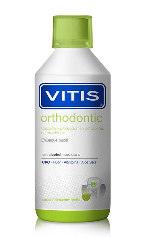 Vitis Colutorio Orthodontic 1000ml para brackets