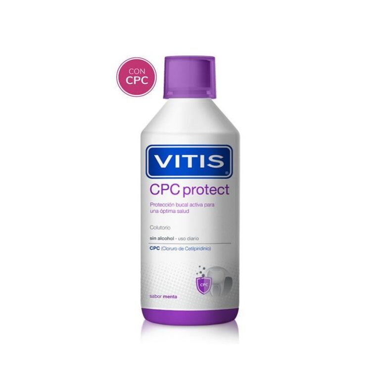Vitis CPC Protect Antiséptico 500ml colutorio sin alcohol