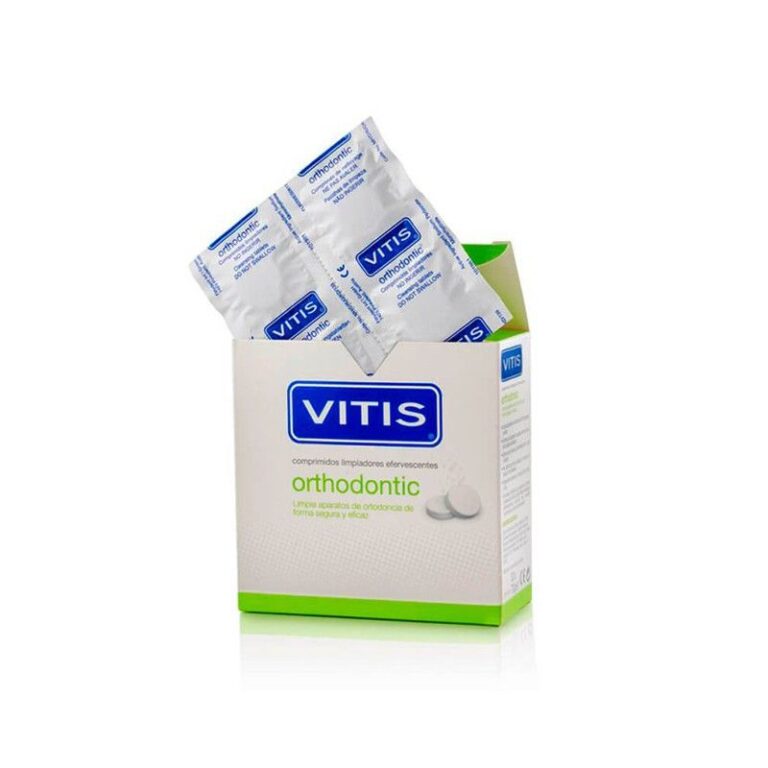 Vitis Orthodontic Limpiador comprimidos efervescentes para ortodoncia