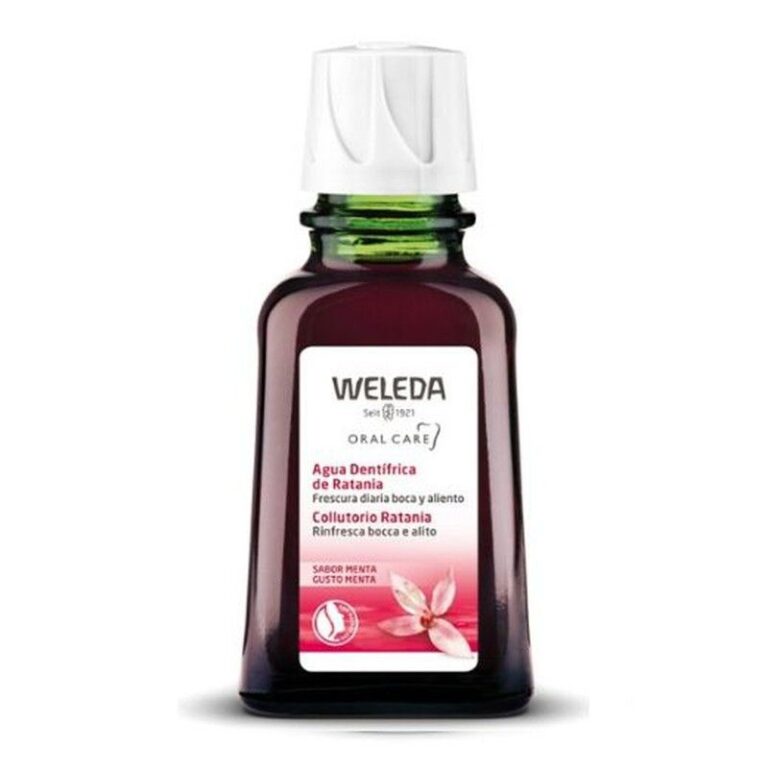 Weleda Agua Dentífrica 50ml enjuague bucal concentrado de ratania