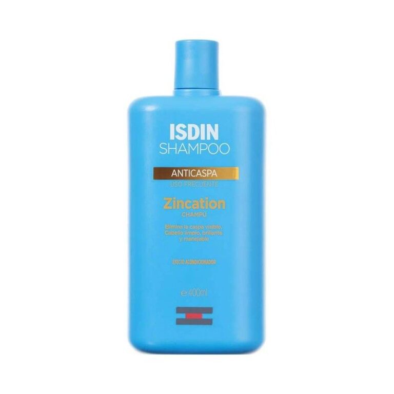 Zincation Champú Anticaspa 400ml Isdin - champú con piritiona de zinc