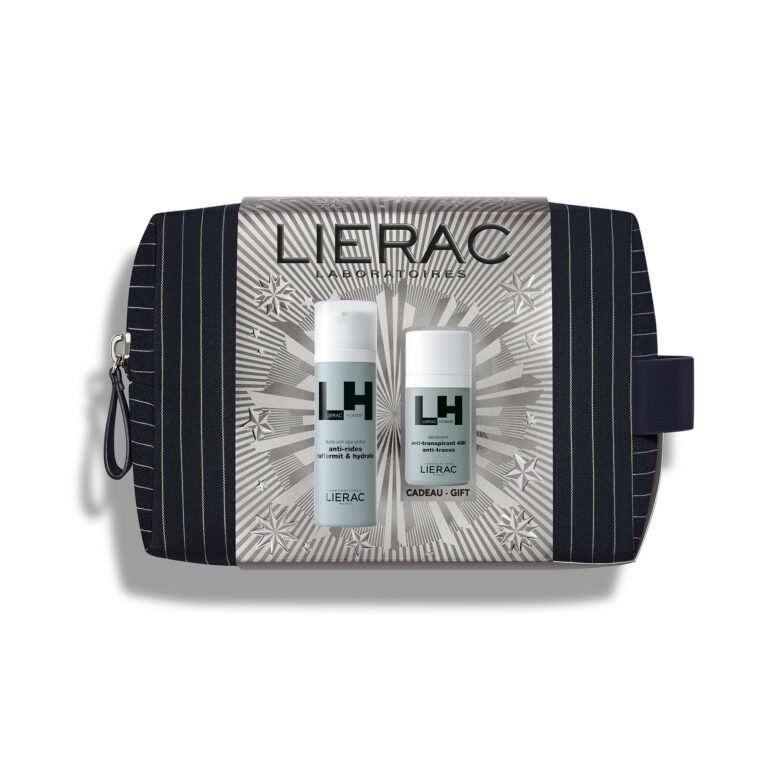 Lierac Homme Neceser Fluido Antiedad y desodorante de regalo