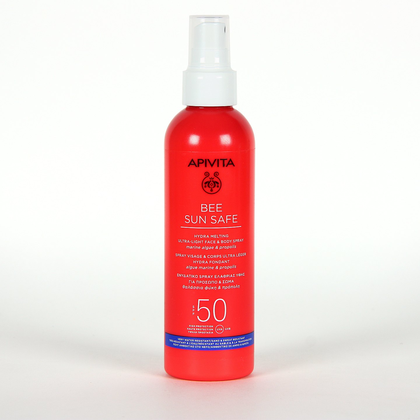 Apivita Bee Sun Safe Hydra Melting Spray SPF50 200ml bruma solar ultraligera Apivita Bee Sun Safe Hydra Melting Spray SPF50 200ml bruma solar ultraligera