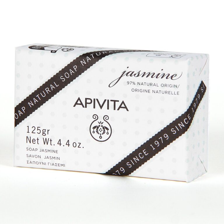 Apivita Jabón Natural con Jazmín 125g jabón vegetal con lavanda
