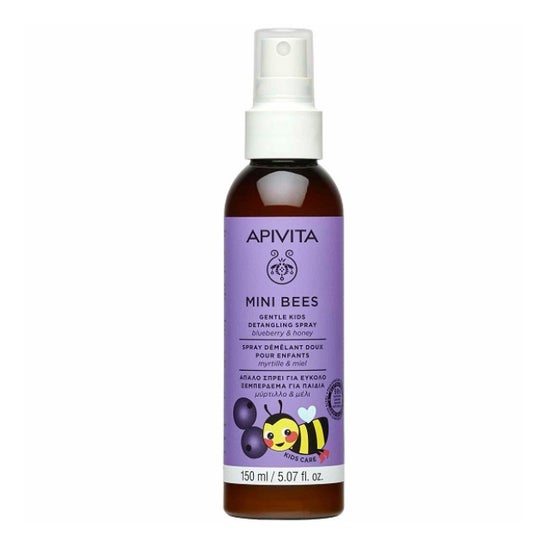 Apivita Mini Bees Spray Desenredante 150ml para niños con arándano y miel