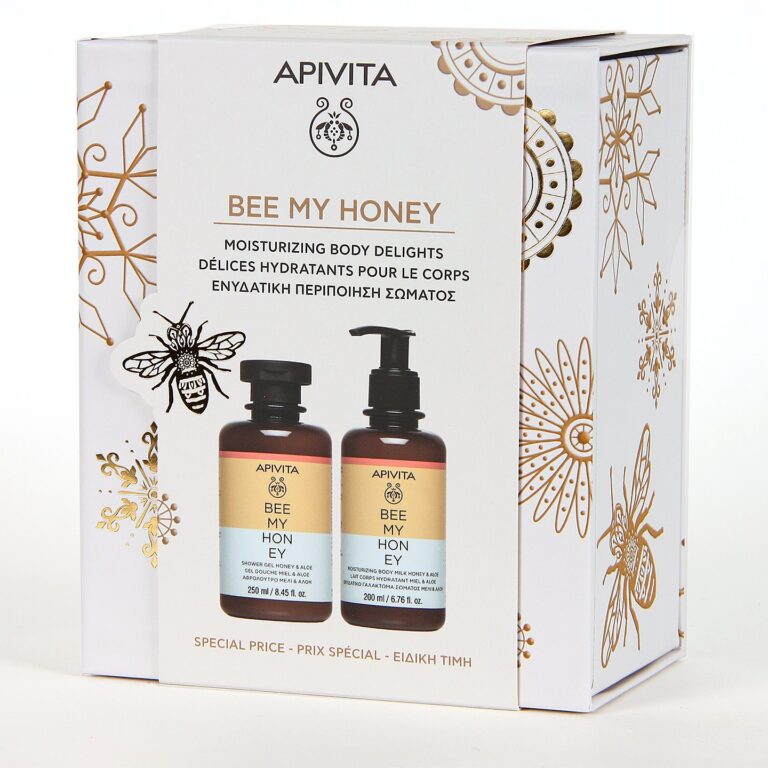Apivita Pack Bee My Honey gel de baño y leche corporal con miel